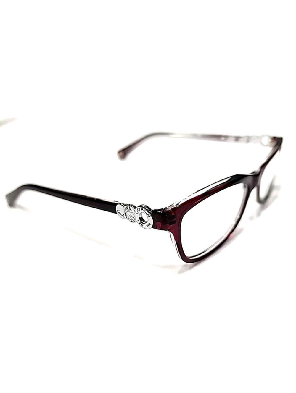 Coach HC6014 Elise 5251 Burgundy Eyeglasses 50-15 135 - Picture 3 of 9